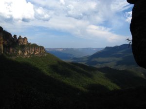 The Sisters from Katoomba Falls