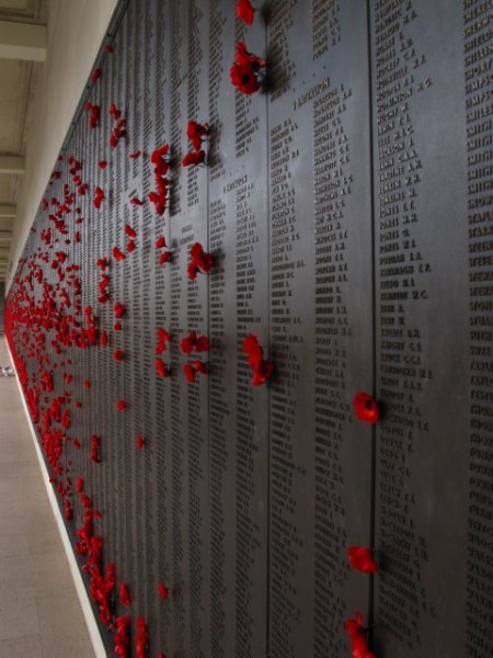 Wall of remembrance