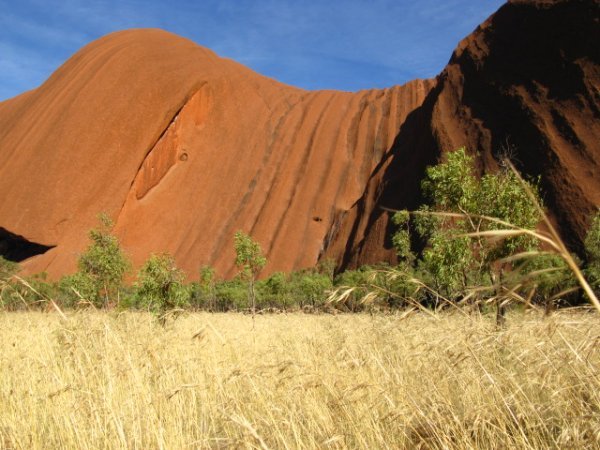 One of the many faces of Uluru