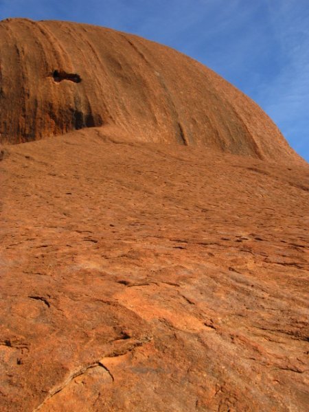 One of the many faces of Uluru