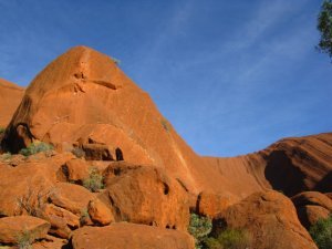 One of the many faces of Uluru
