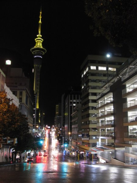 Downtown Auckland at Night!!!