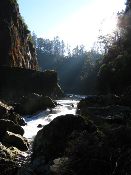Early Sunrays in the Gorge