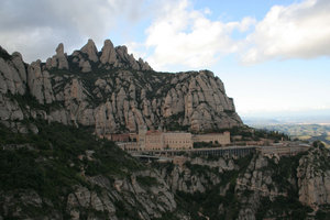Montserrat Monastery near Barcelona