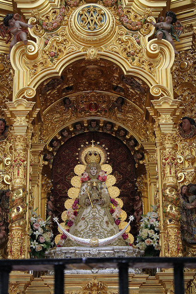 The famous "Our Lady of El Rocio"