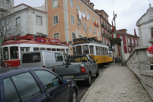 Lisbon Tram Jam