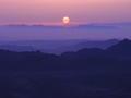 Sunrise on top of Mt. Sanai 
