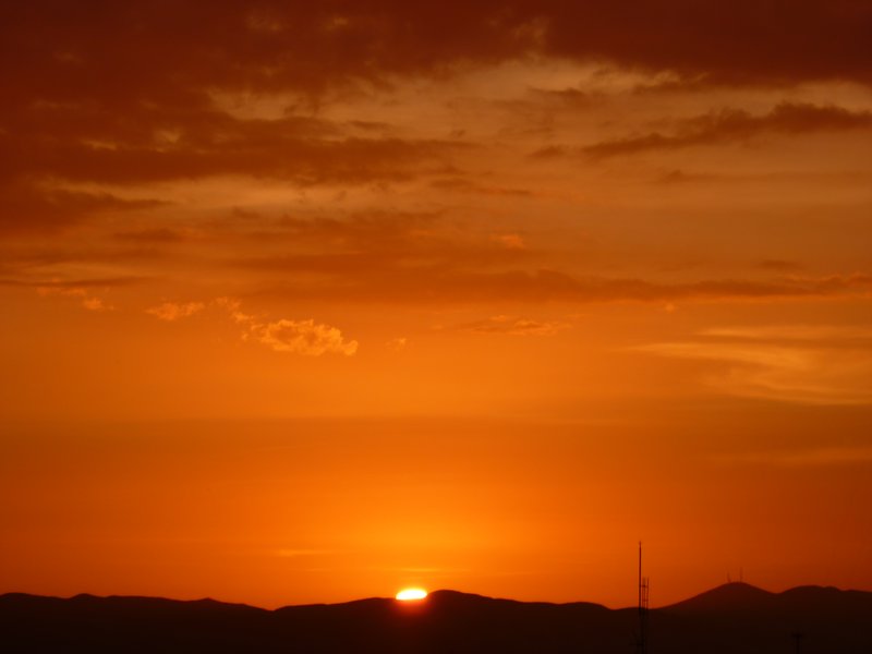 Sunset of Arequipa 