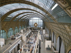 the Big Clock in Musee d'Orsay