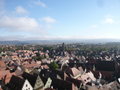 view of Rothenburg ob der Tauber from the Tower