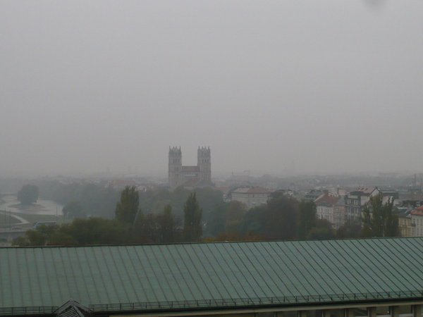 view of Munich from Deutsche Museum