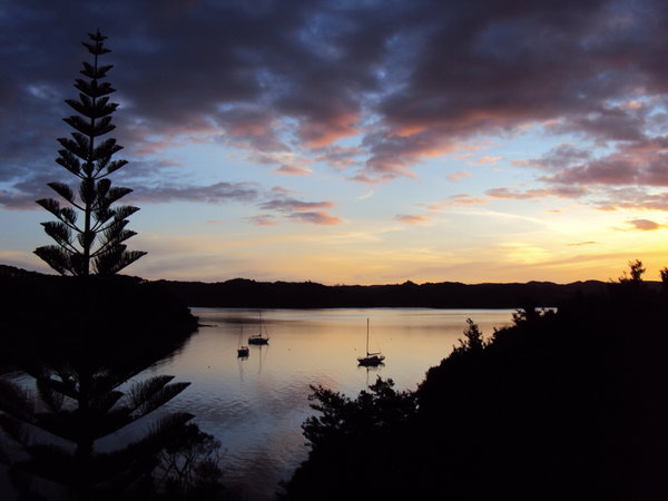 Sunset from Bach, Bay Of Islands
