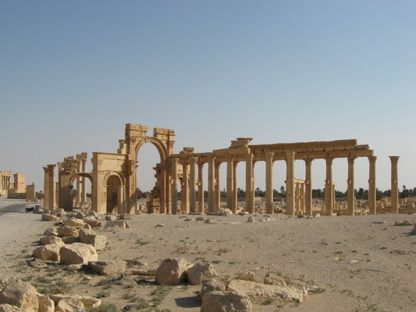 Palmyra entrance