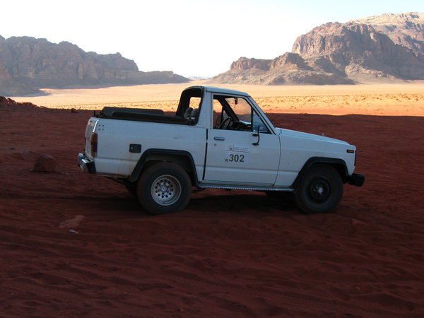 Our Wadi Rum transport