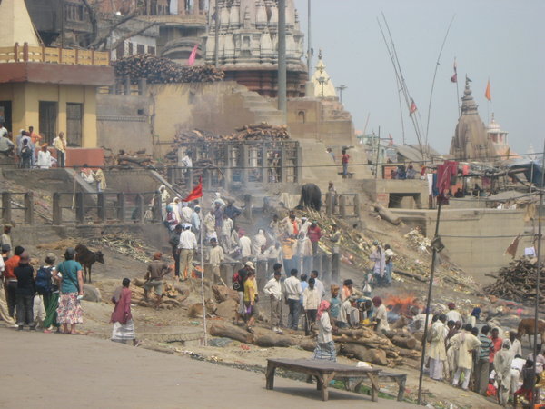 The burning ghats