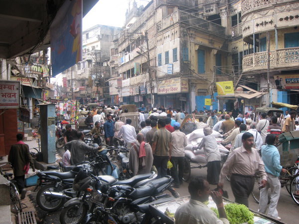 Varanasi street life