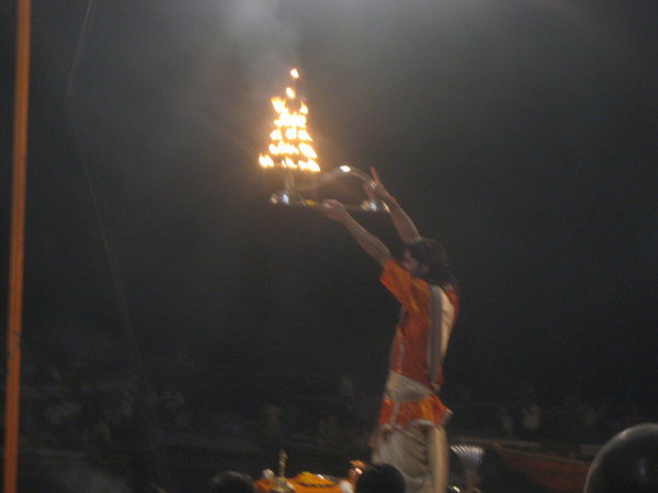 The Festival at the main ghats