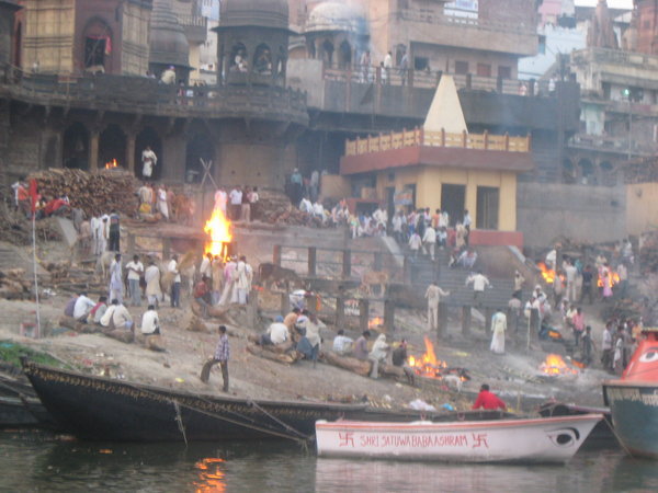 The burning ghats