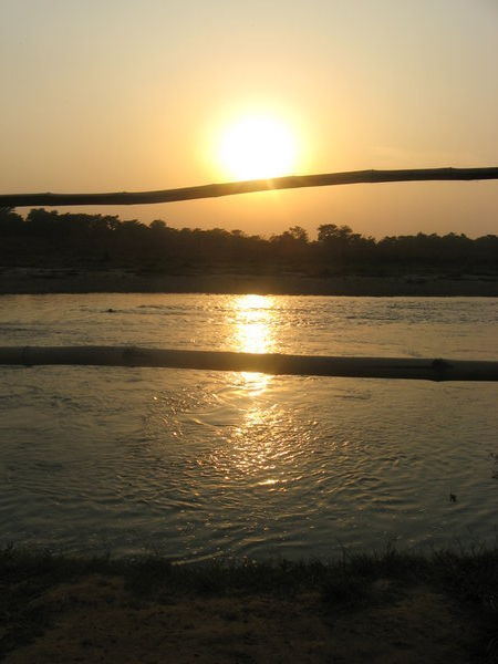 Chitwan at sunset