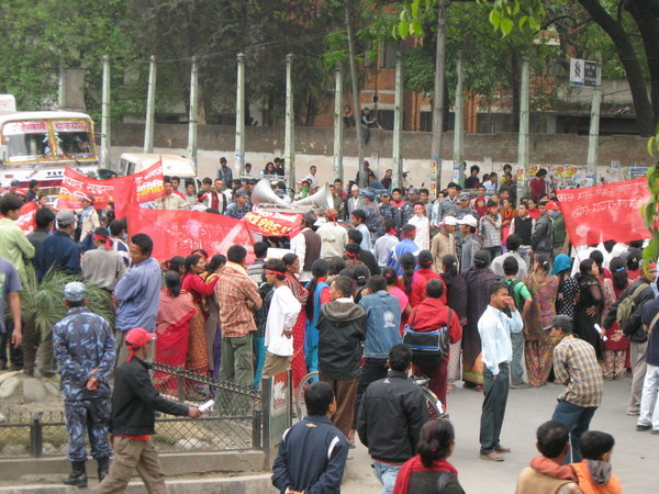 Demonstration in Kathmandu