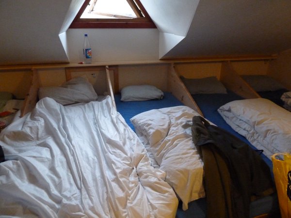 the Dorm room in Finsehytta