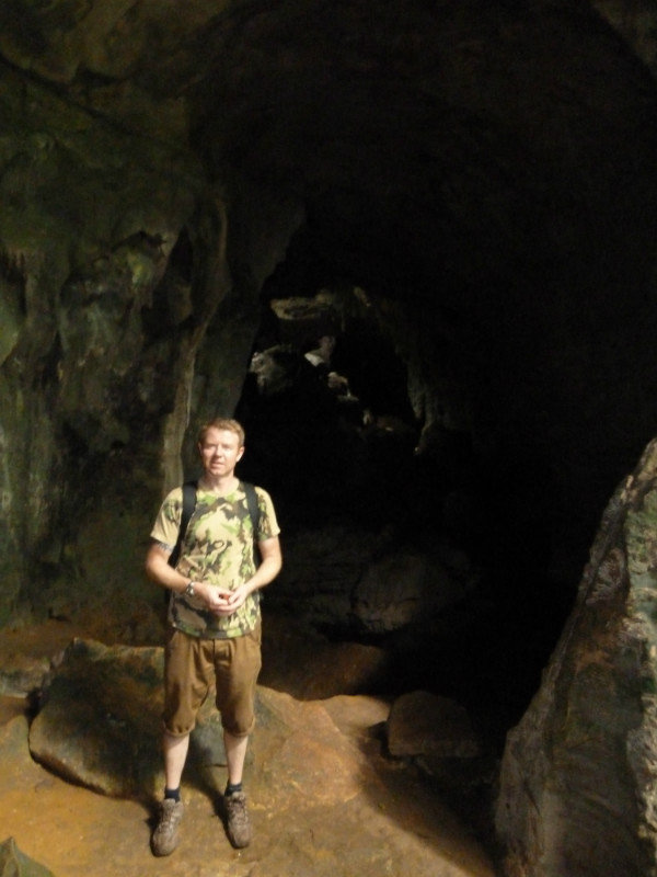 In the bat cave