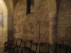 Frescos inside chapel