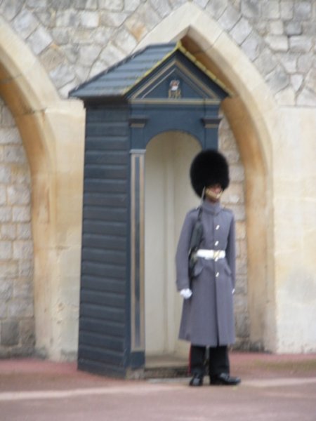 First of the British Royal Guard