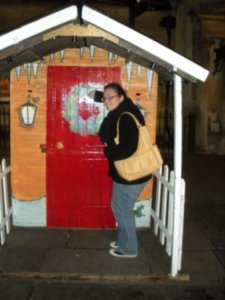 Me at My Elf House