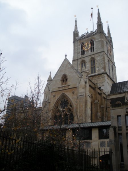 Front of Southwark Cathedral