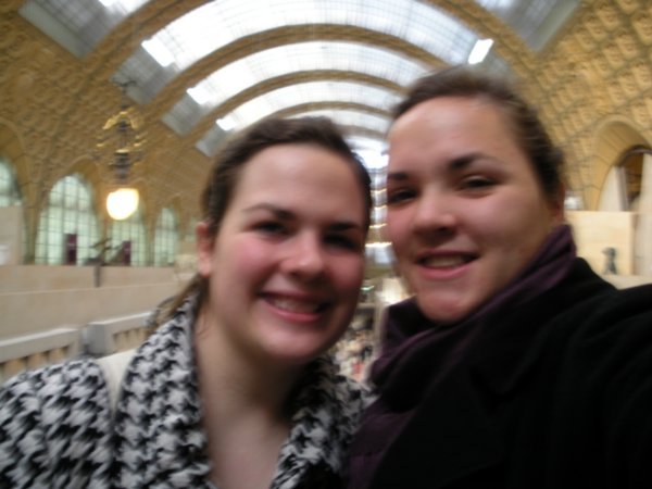Amanda and I at Musee d'Orsay