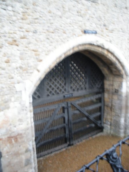 Traitor's Gate Tower of London