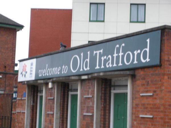 Old Trafford Sign