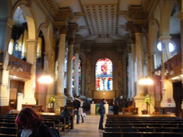 Inside Birmingham Cathedral