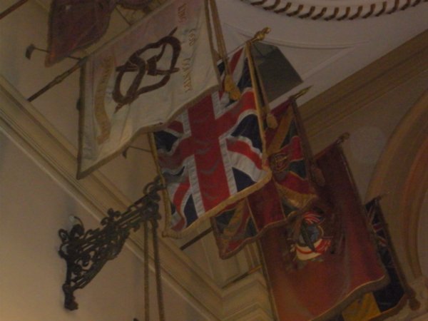 Flags in Cathedral
