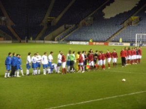 Boys Team Shaking Hands