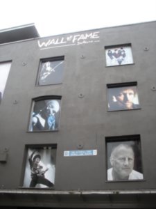 Music Wall of Fame in Dublin