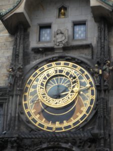 Large Face of Astronomical Clock
