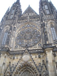 Front of St. Vitus Cathedral