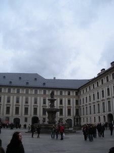 Inner Courtyard at Castle