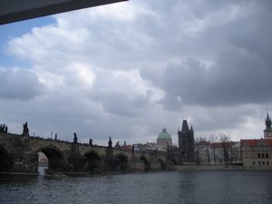 Prague from Boat