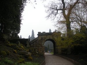 Stone Arch in Gardens