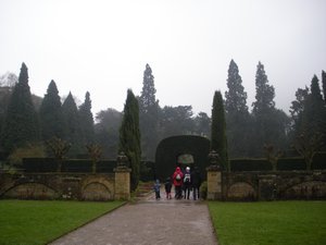 Entrance to the Hedge Maze