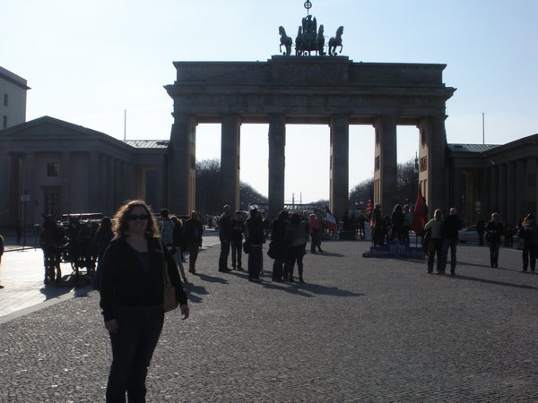Me at the Brandenburg Gate