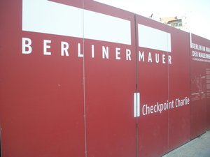 Checkpoint Charlie Sign