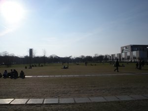 Lawn in Front of Reichstag