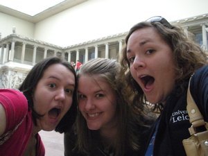 Allison Emily and I at Pergamon!