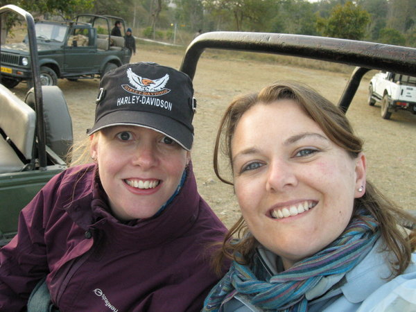 On Tiger Safari