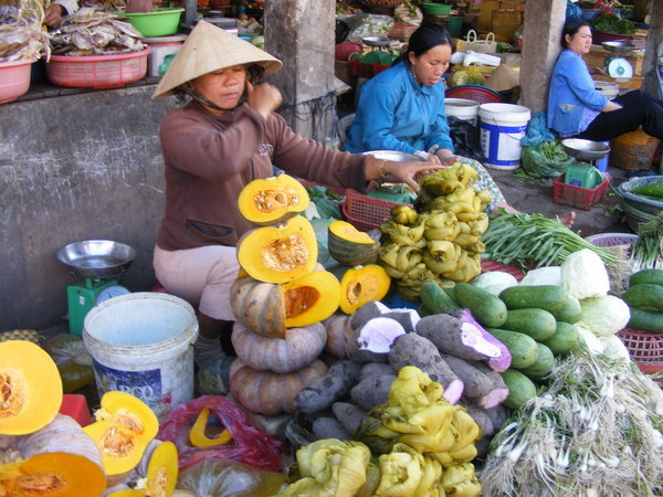 Fresh vegetables on Phu Quoc Island