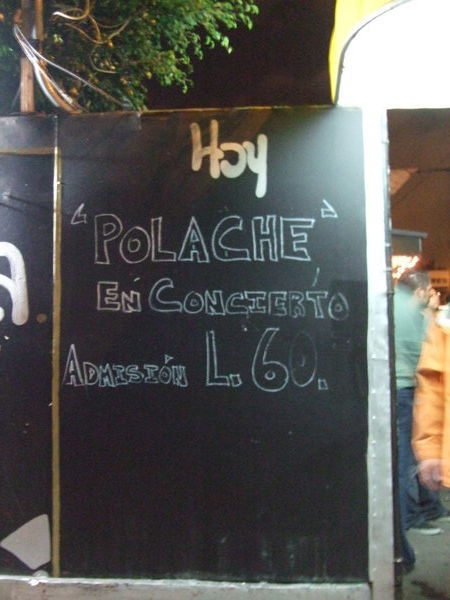 Polache, tonight, one night only!